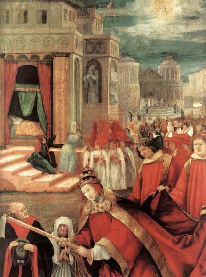 Grunewald, Matthias Establishment of the Santa Maria Maggiore in Rome oil painting image